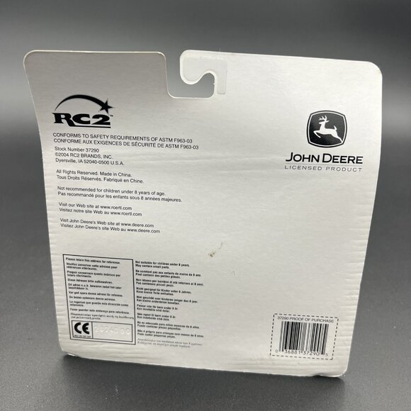 2004 ERTL John Deere 3 Piece Tractor Trailer Trail Set, #37290A, NOS - Picture 7 of 12